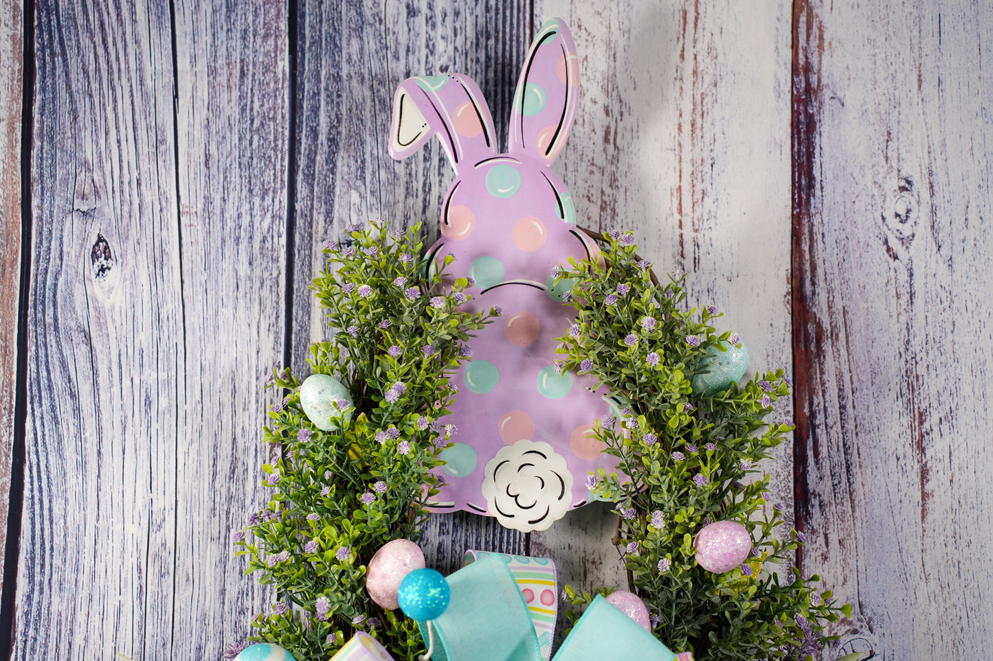 Easter Bunny Grapevine Wreath