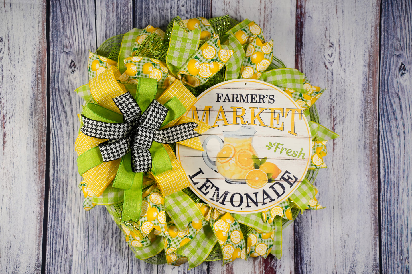 Lemonade Wreath