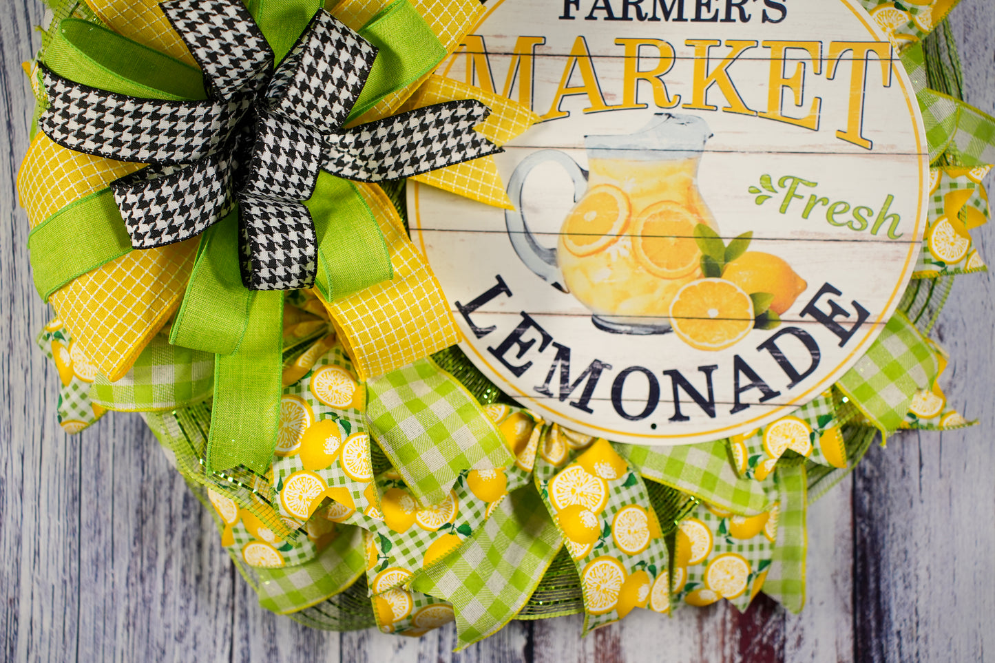 Lemonade Wreath