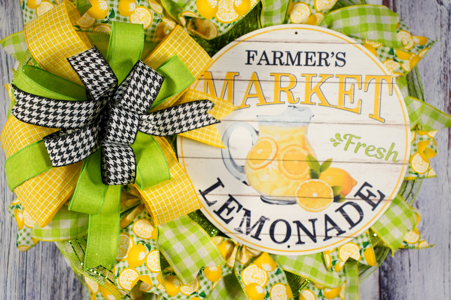 Lemonade Wreath