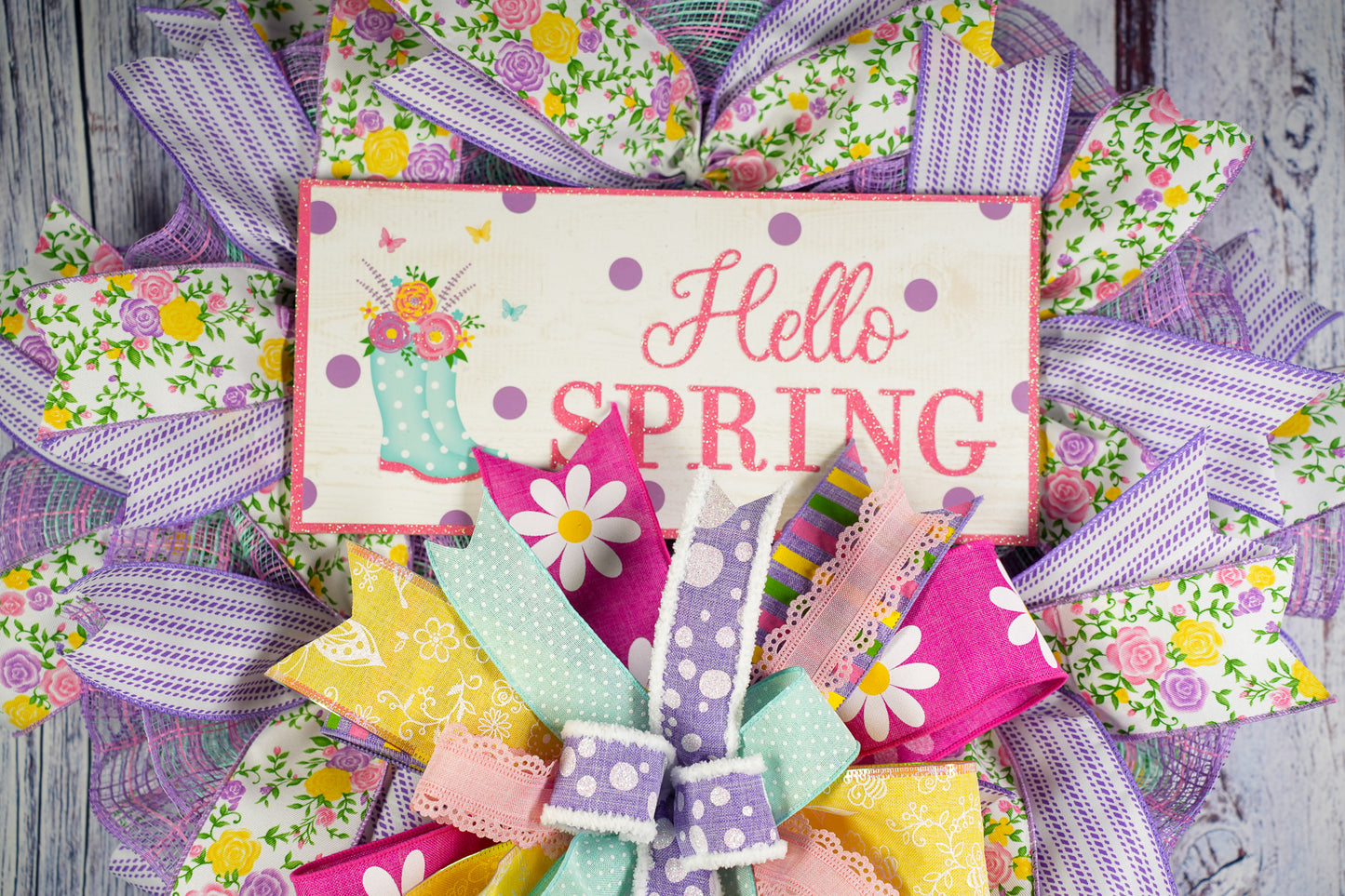 Hello Spring Wreath