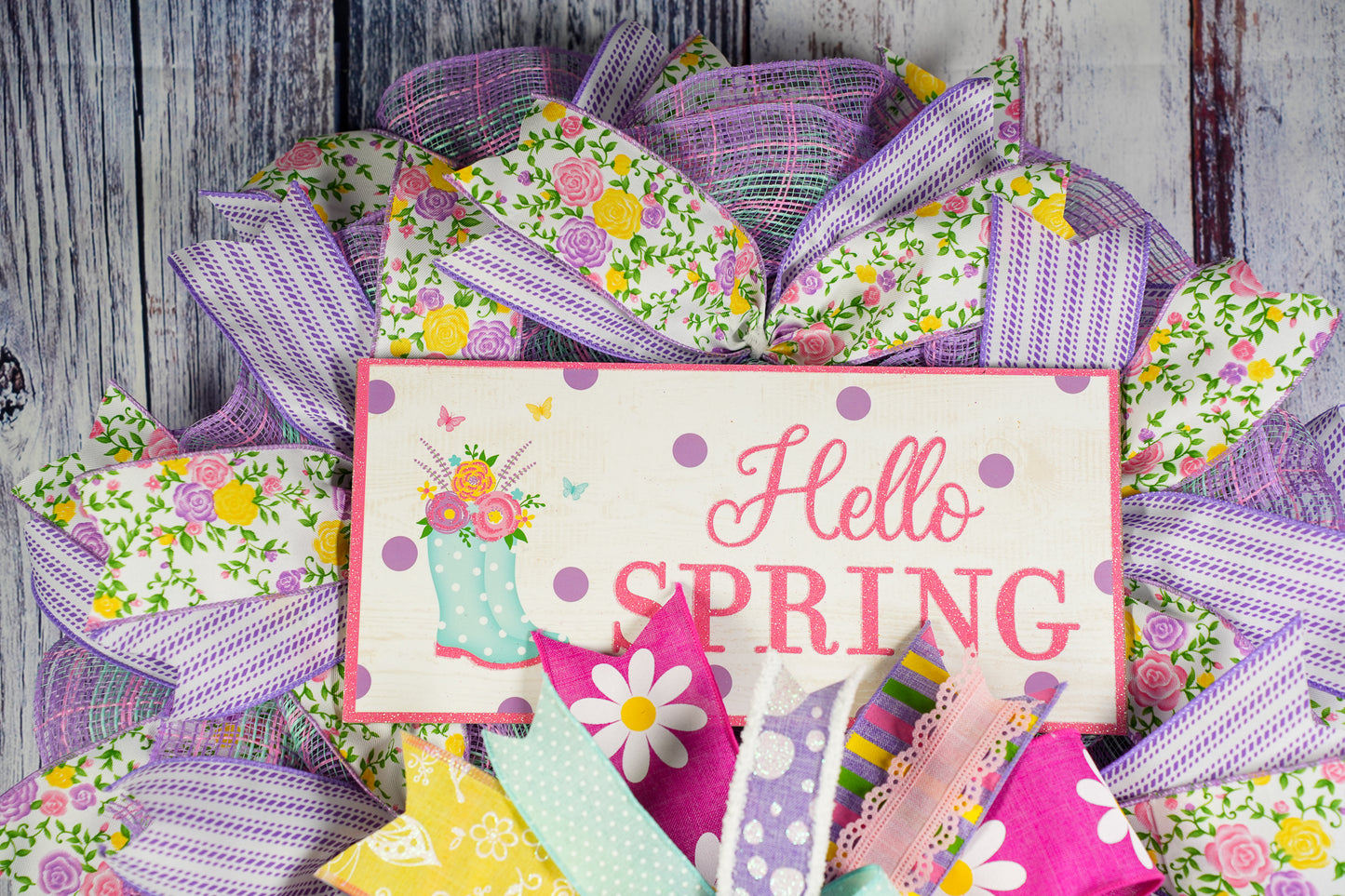 Hello Spring Wreath