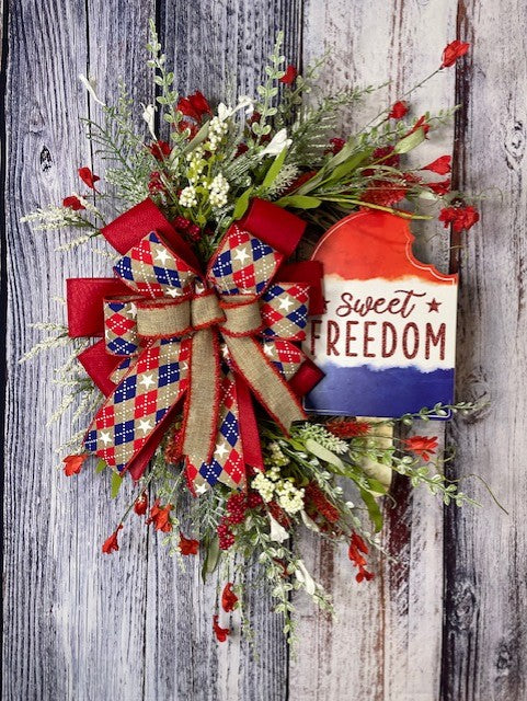 A Patriotic Tribute Wreath